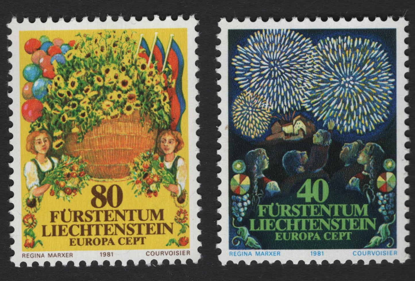 SCG5928 - Liechtenstein 1981 Europa CEPT – Traditional Festivals