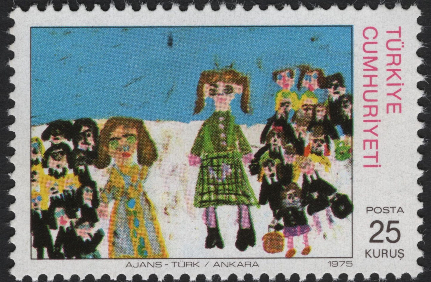 SCG5929 - Turkey 1975 – Children's Paintings Series