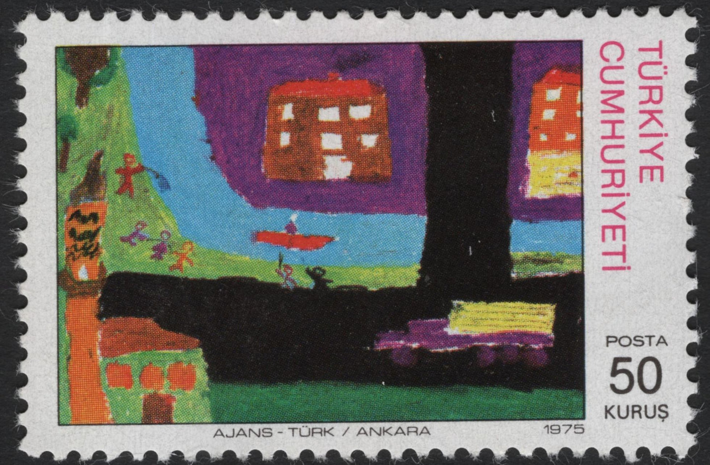 SCG5929 - Turkey 1975 – Children's Paintings Series