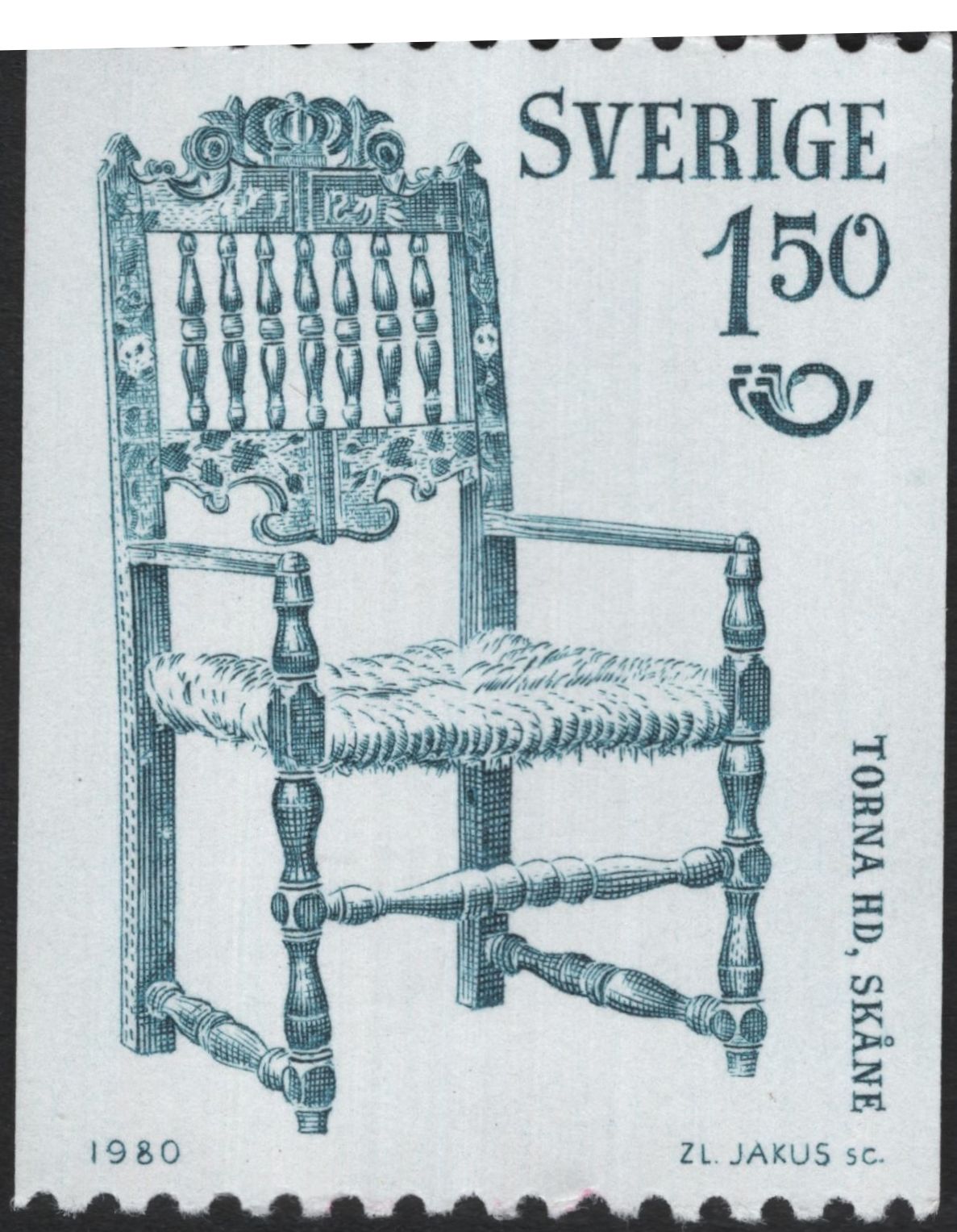 SCG5930 - Sweden – Folk Art and Handicrafts Series (1979–1980)