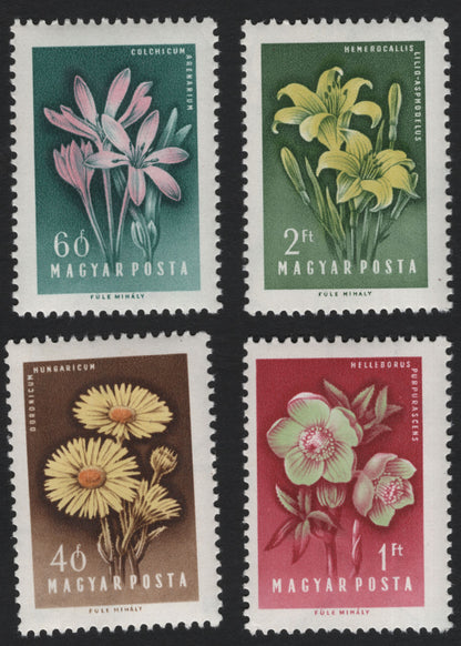 SCG5940 - Hungary 1962 – Medicinal Plants Definitive Series