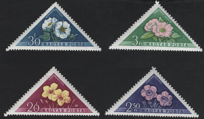 SCG5942 - Hungary 1962 – Triangular Wildflower Series