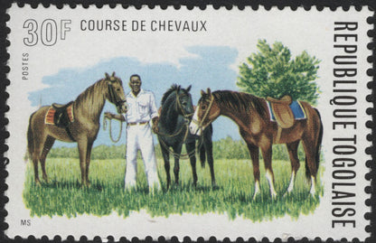 SCG5944 - Togo 1970 – Horse Racing Series (Course de Chevaux)