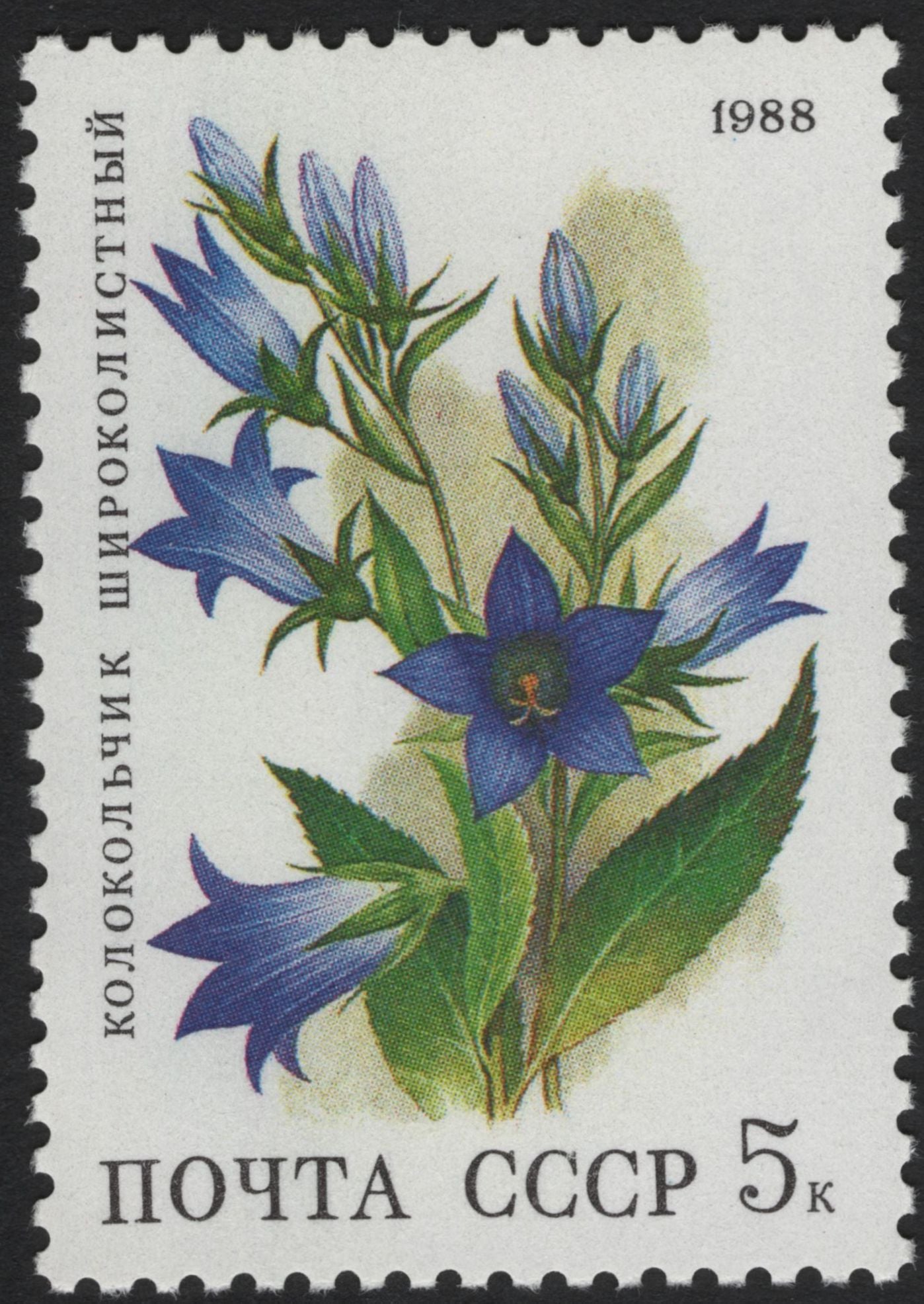 SCG5943 - USSR 1988 Wildflowers Definitive Set