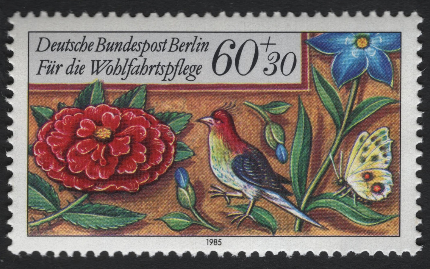 SCG6070 - Berlin 1985 Welfare – Bird, Camellia, and Butterfly