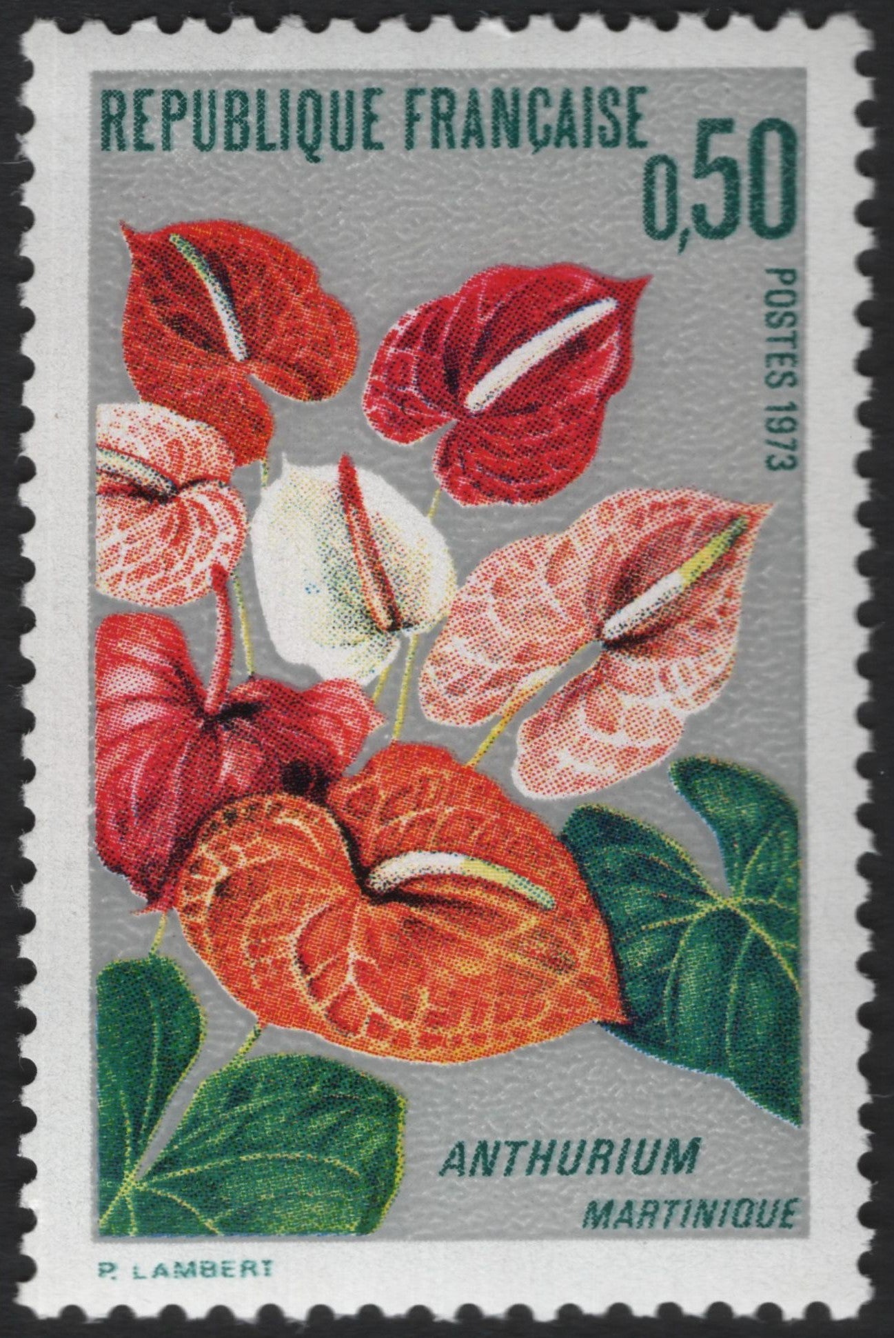SCG6114 - France 1973 – Anthurium of Martinique