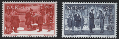 SCG5811 - Norway 1982 Europa CEPT “Return and Reconciliation” Set