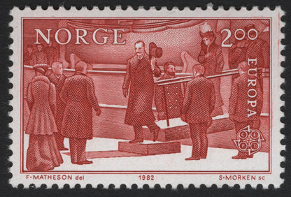 SCG5811 - Norway 1982 Europa CEPT “Return and Reconciliation” Set