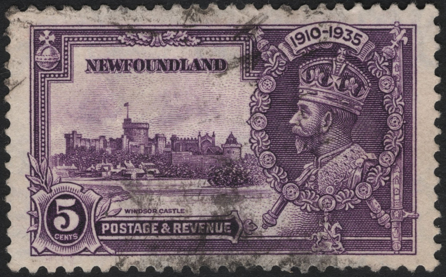SCG6168 - Newfoundland 1935 Silver Jubilee – Windsor Castle