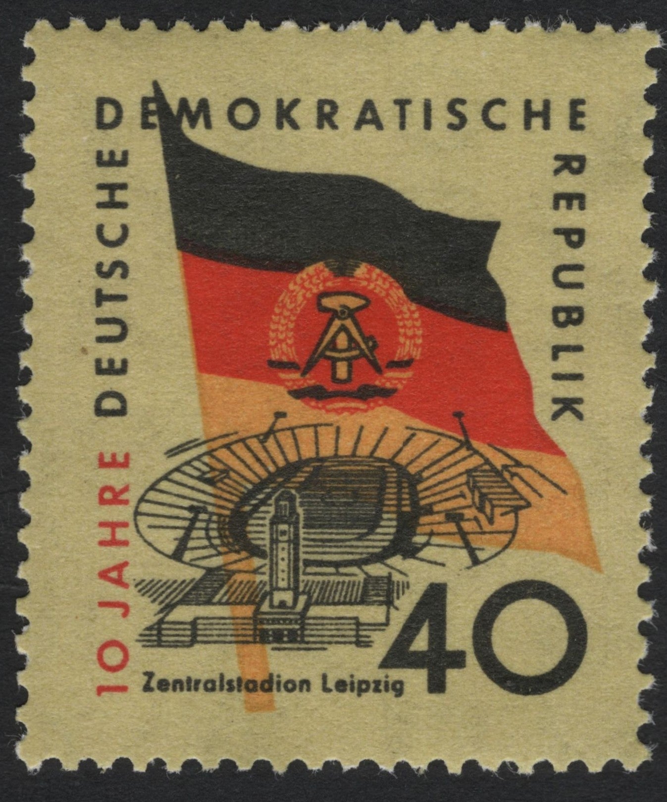 SCG6311 - East Germany – 10th Anniversary of the GDR, 1959 (Zentralstadion Leipzig)