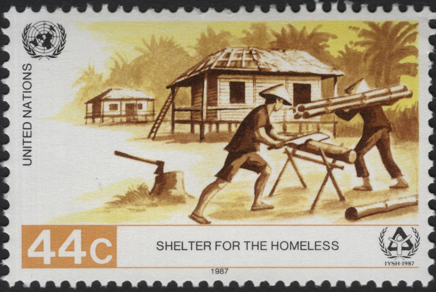 SCG6344 - United Nations 1987 – Shelter for the Homeless