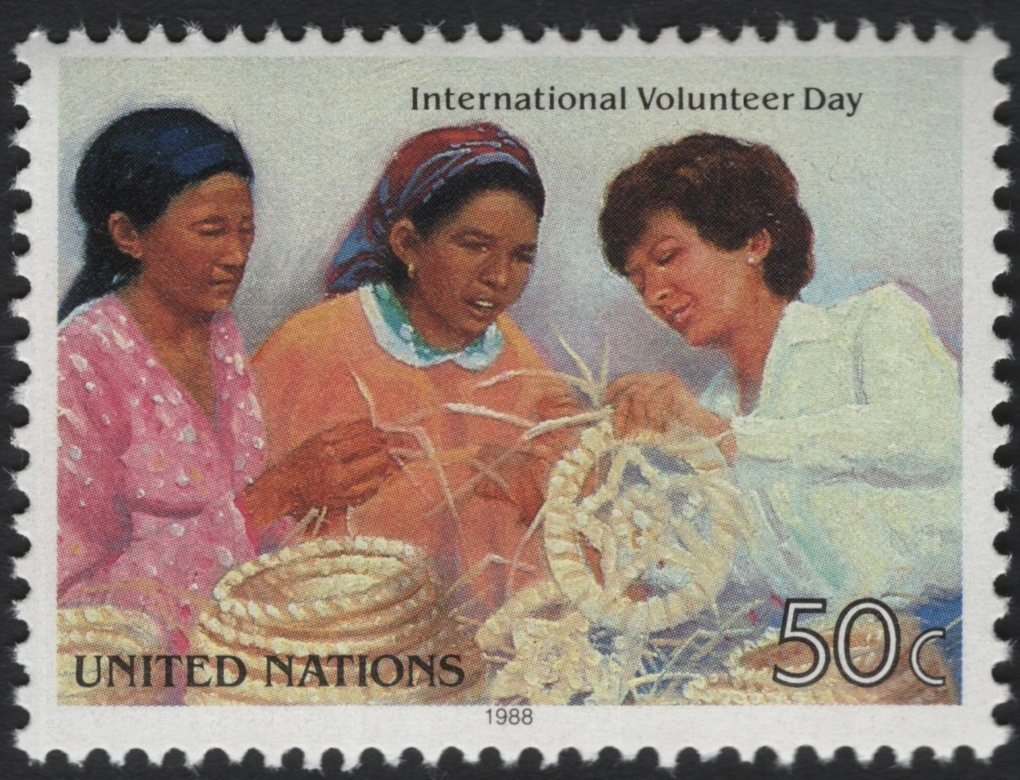 SCG6339 - United Nations 1988 – International Volunteer Day