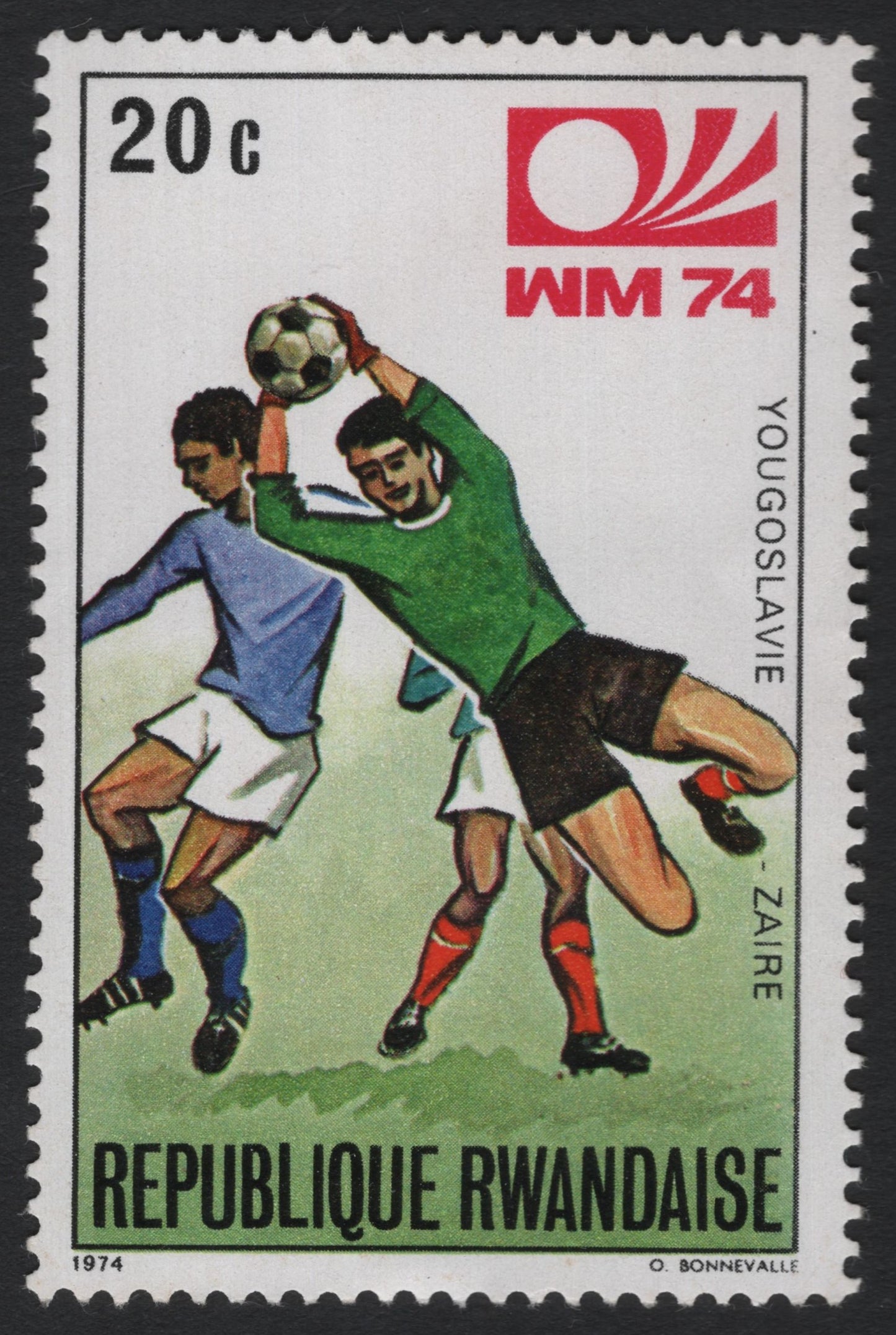 SCG6374 - Rwanda 1974 FIFA World Cup – Yugoslavia vs. Zaire
