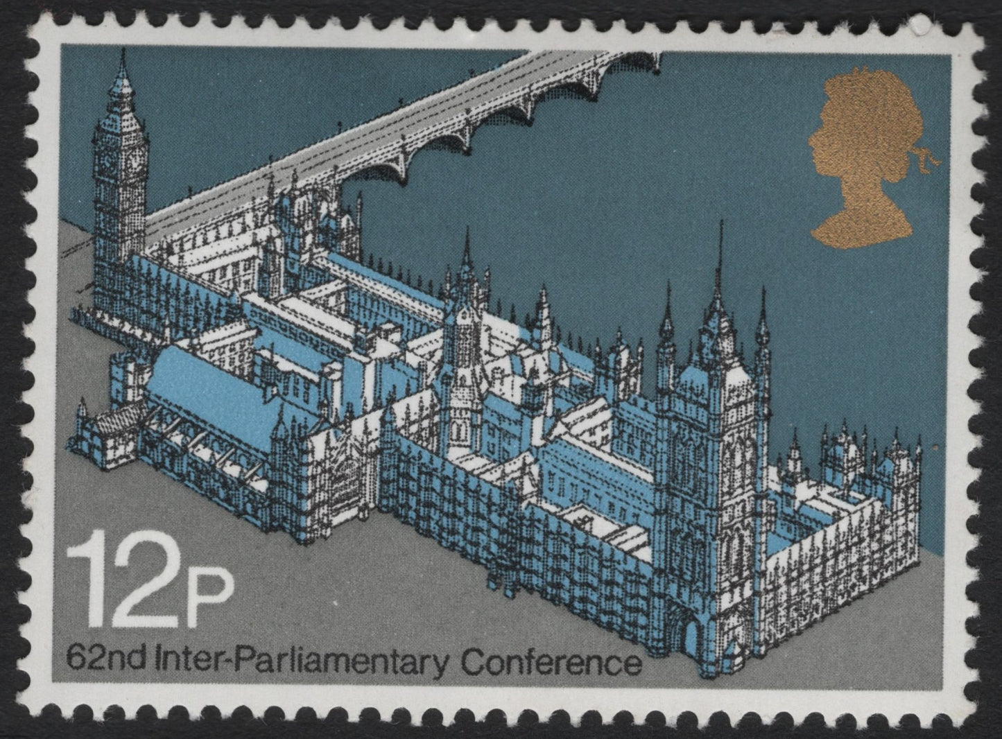 SCG6378 - United Kingdom 1980 – 62nd Inter-Parliamentary Conference, Houses of Parliament