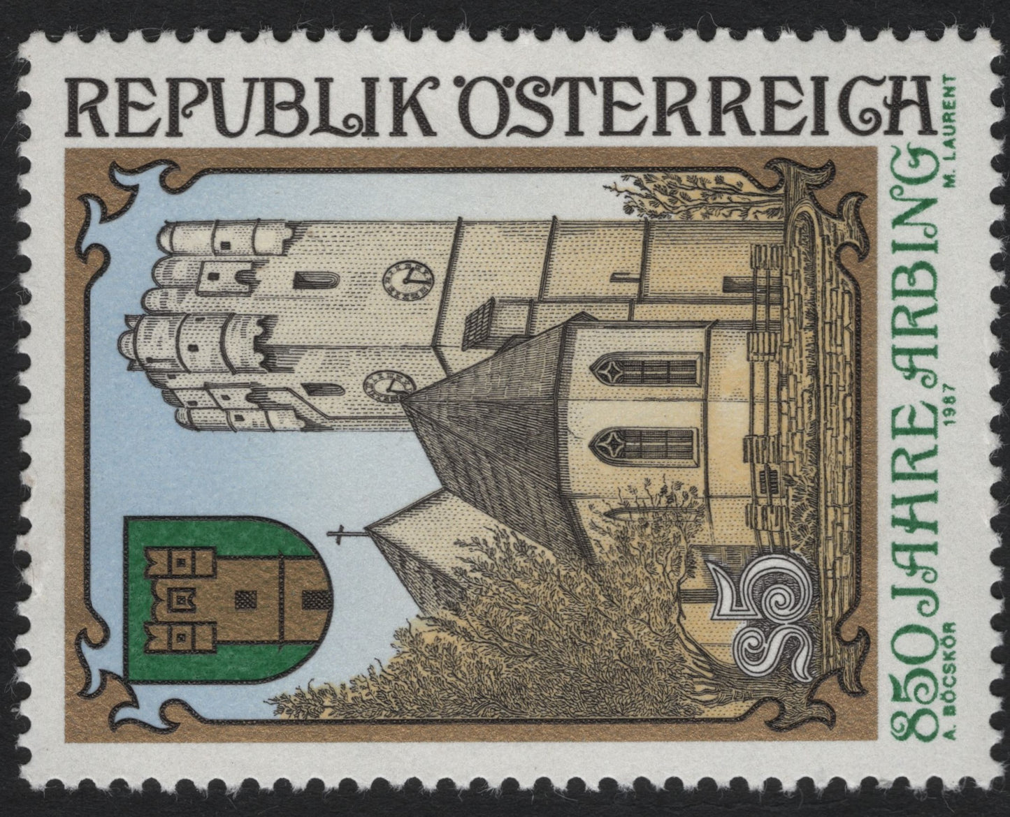 SCG6583 - Austria 1987 – 850 Years of Arbing