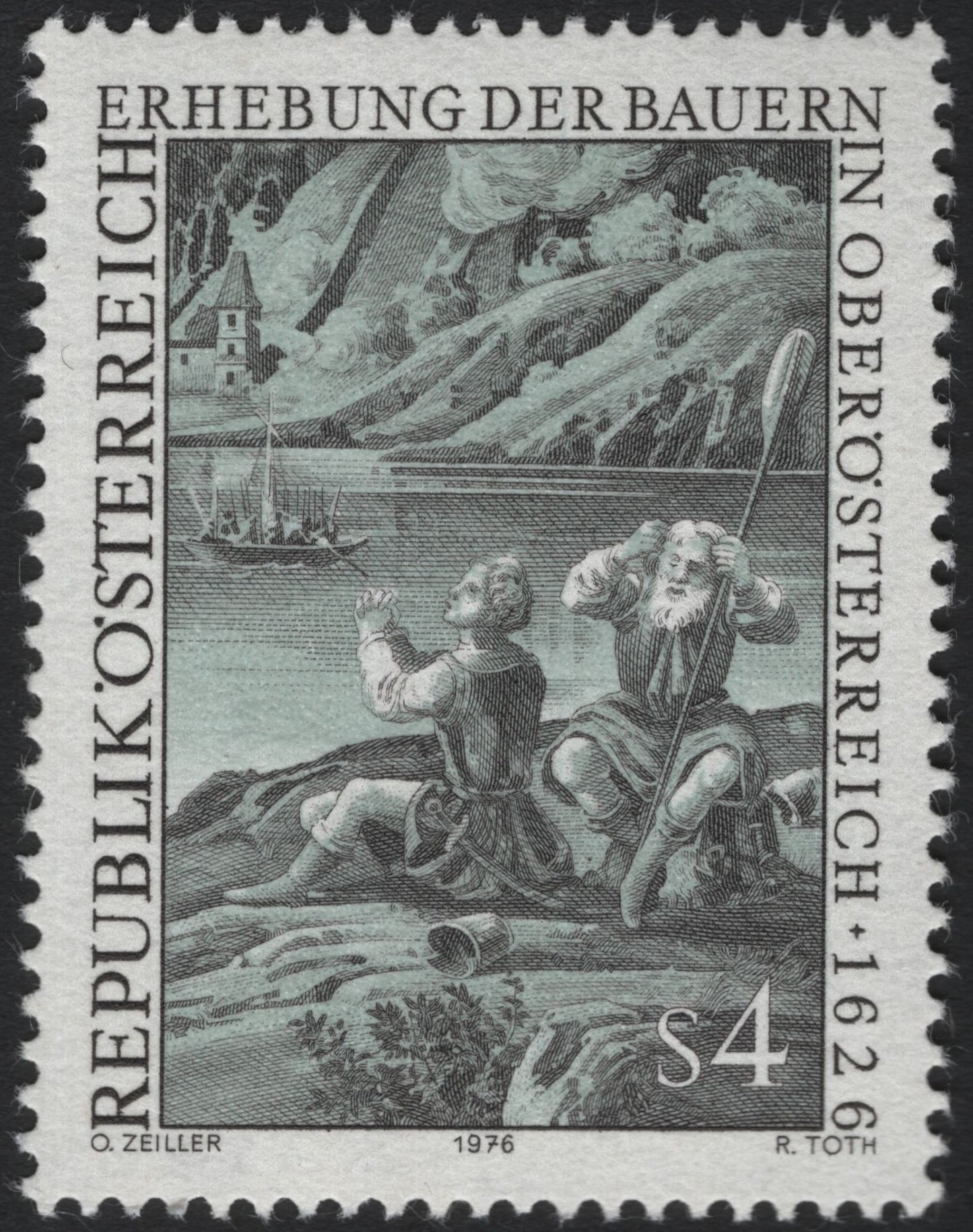 SCG6593 - Austria 1976 – Peasants’ Revolt in Upper Austria, 1626