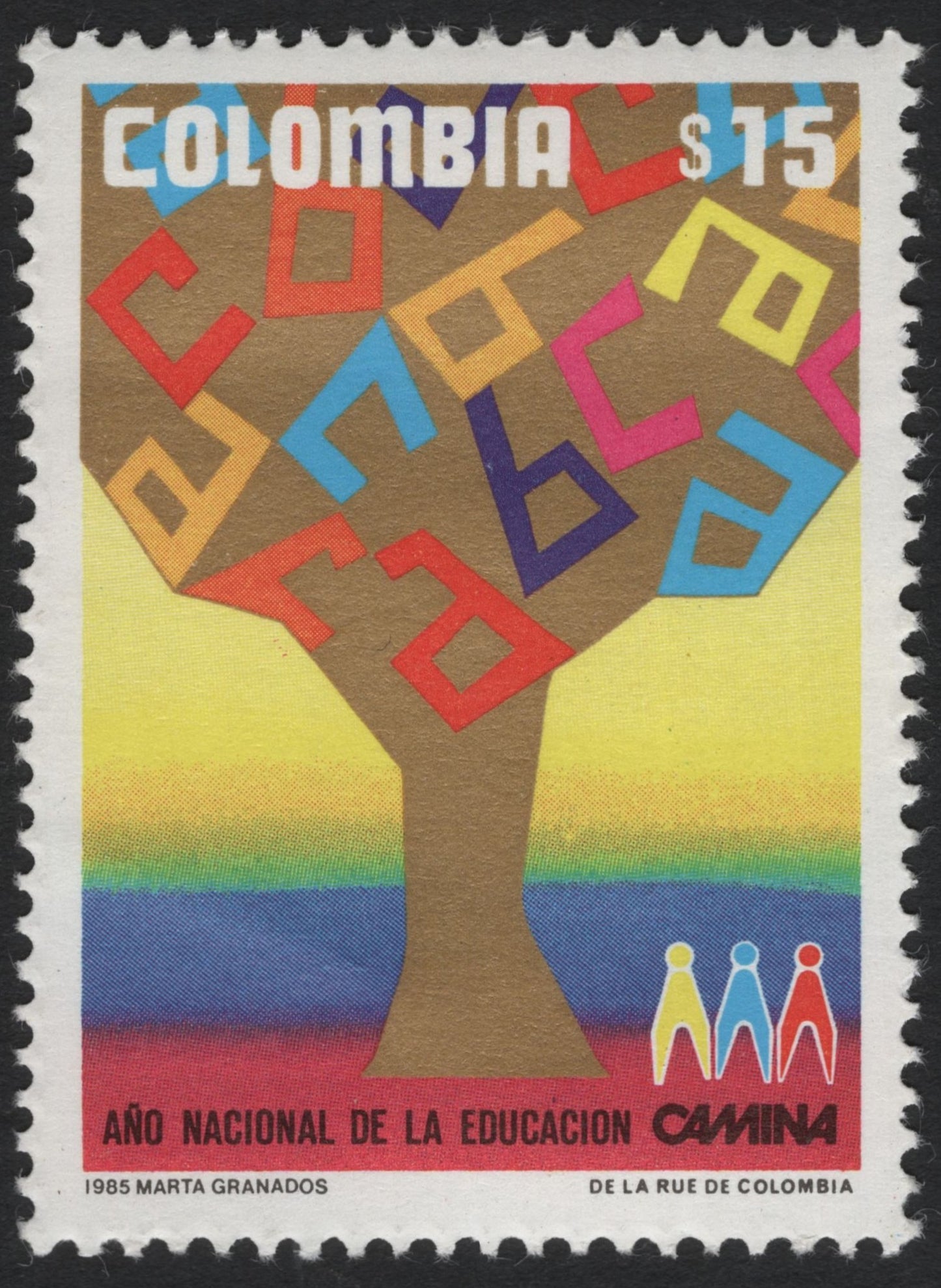 SCG6596 - Colombia 1985 – National Year of Education