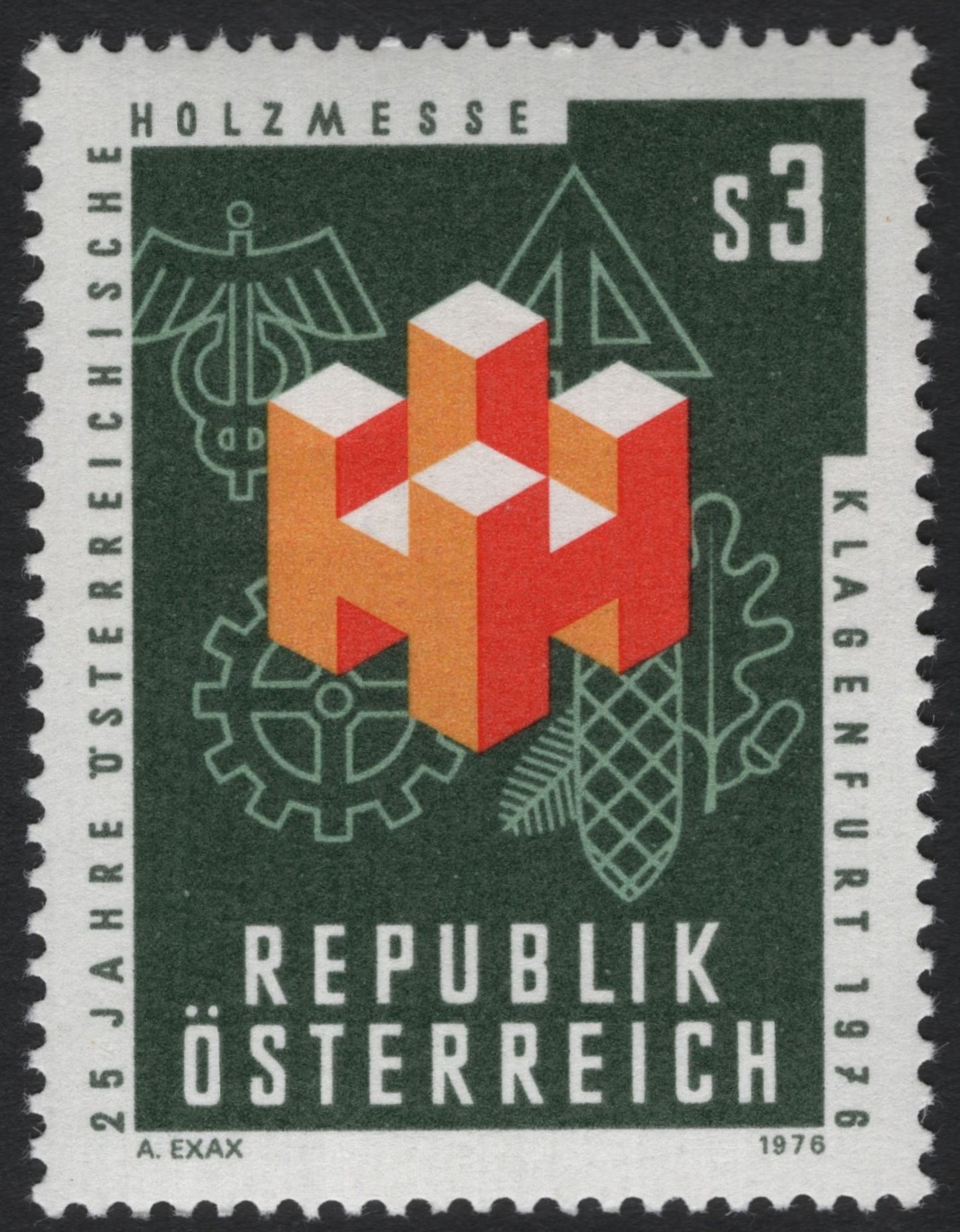 SCG6597 - Austria 1976 – 25th Anniversary of the Austrian Wood Fair, Klagenfurt