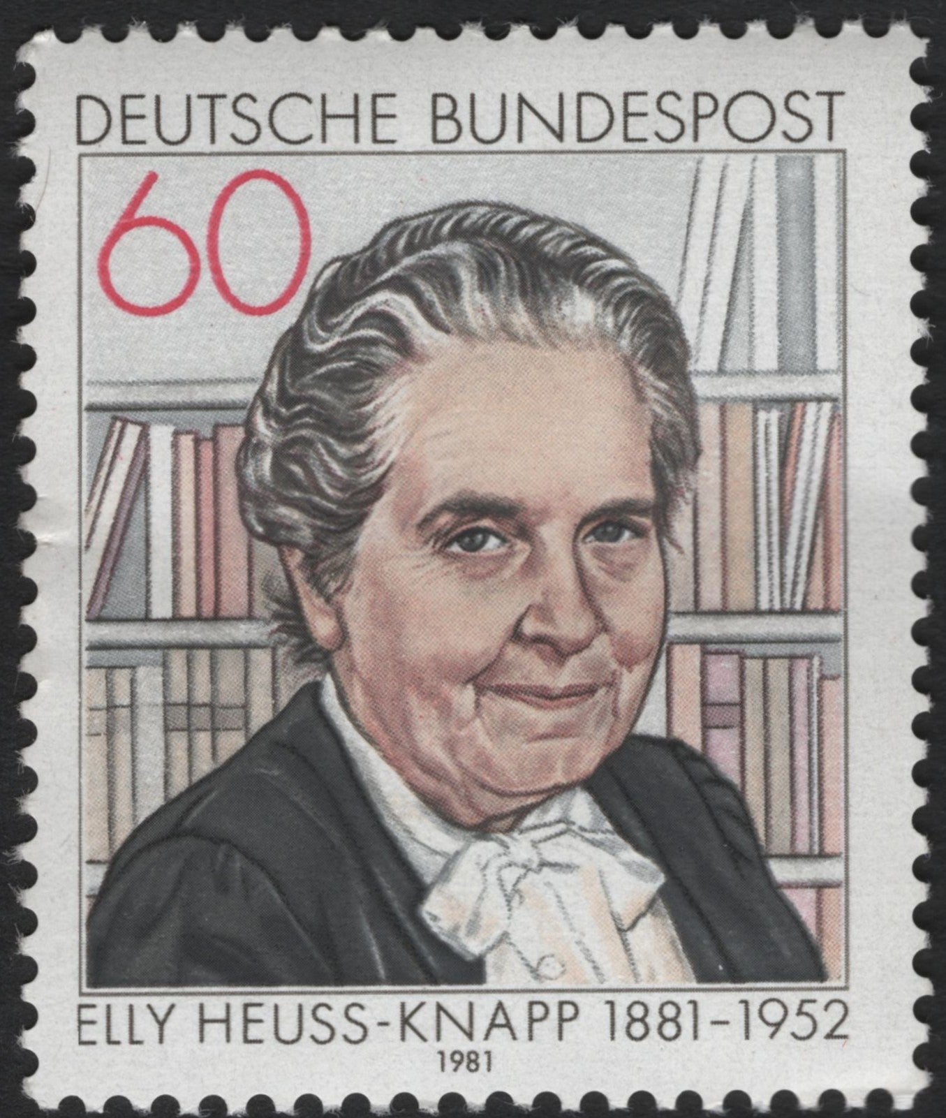 SCG6600 - Germany 1981 – Elly Heuss-Knapp Commemorative Stamp