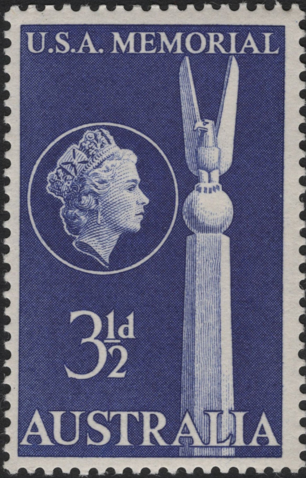 SCG6603 - Australia 1954 – U.S.A. Memorial, Canberra