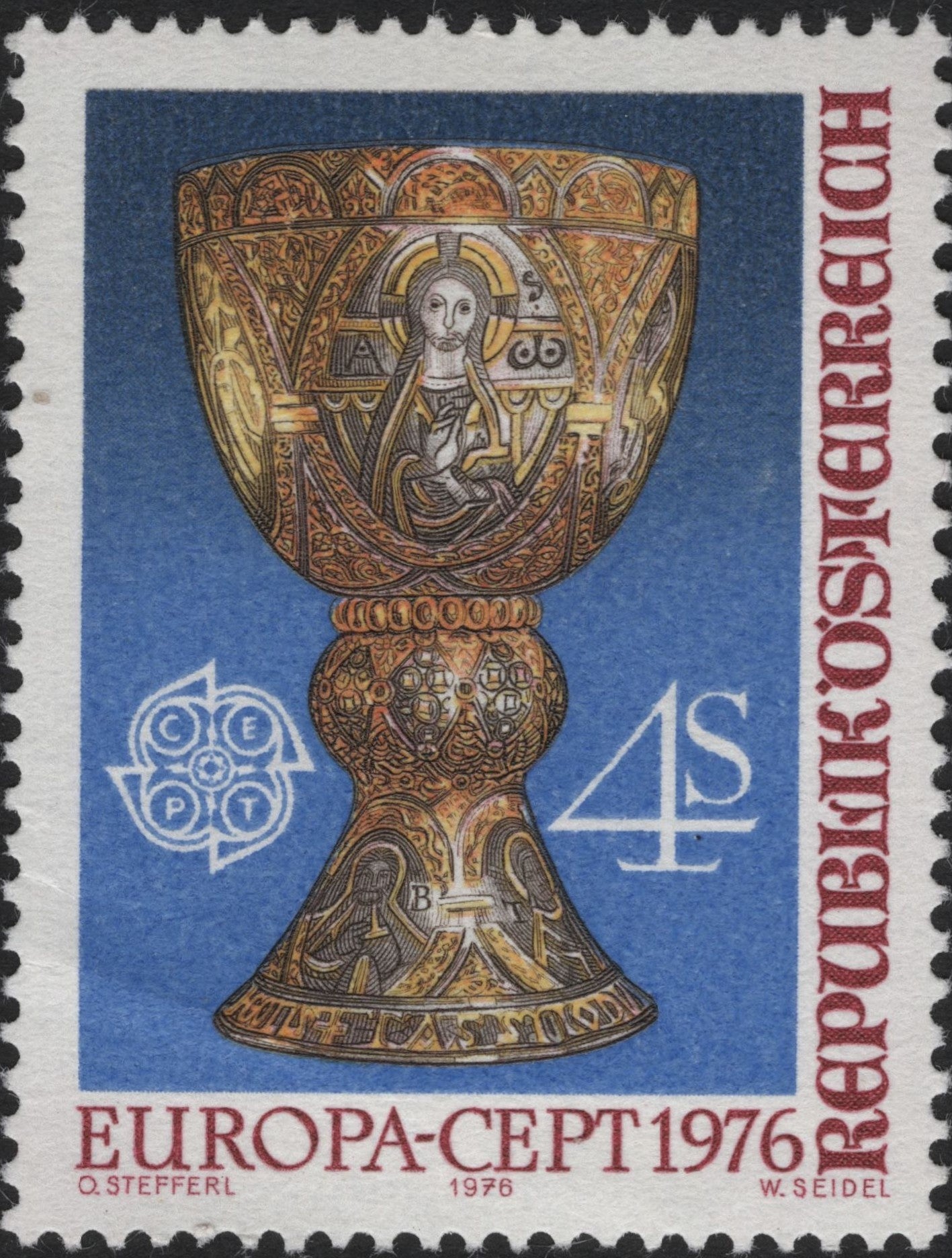 SCG6586 - Austria 1976 Europa CEPT – The Tassilo Chalice