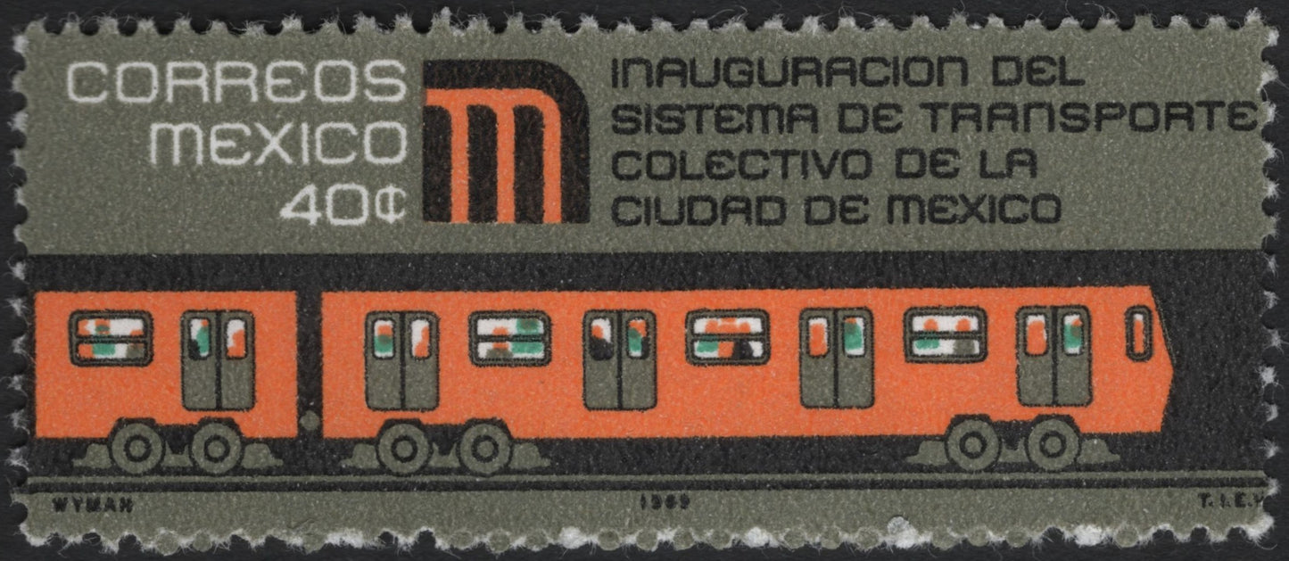 SCG6614 - Mexico 1969 – Inauguration of Mexico City Metro