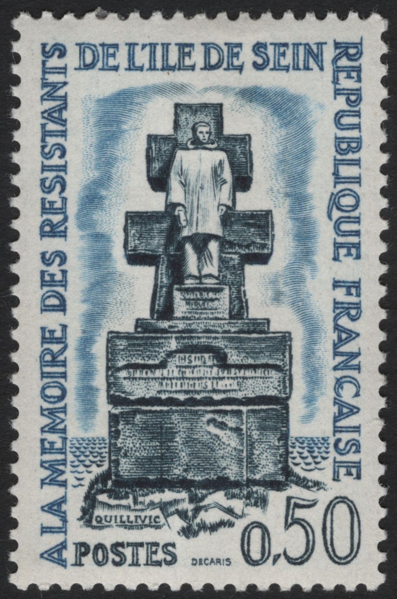 SCG6625 - France 1965 – Memorial to the Résistants of Île de Sein