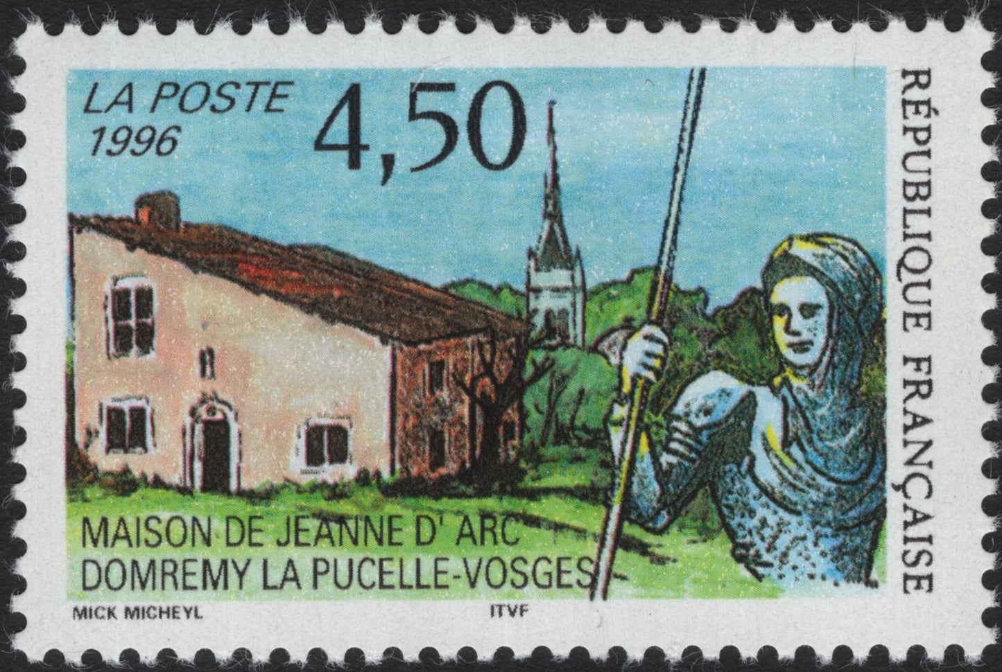 SCG6608 - France 1996 – House of Joan of Arc, Domrémy-la-Pucelle (Vosges)
