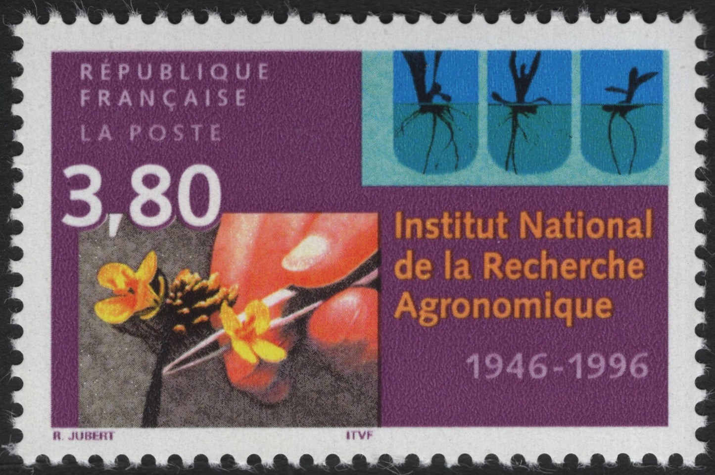 SCG6630 - France 1996 – 50th Anniversary of the Institut National de la Recherche Agronomique (INRA)