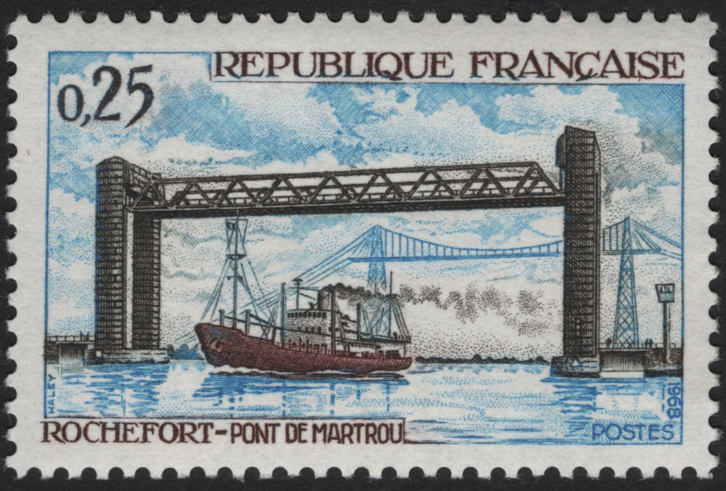 SCG6684 - France 1968 “Rochefort – Pont de Martrou”