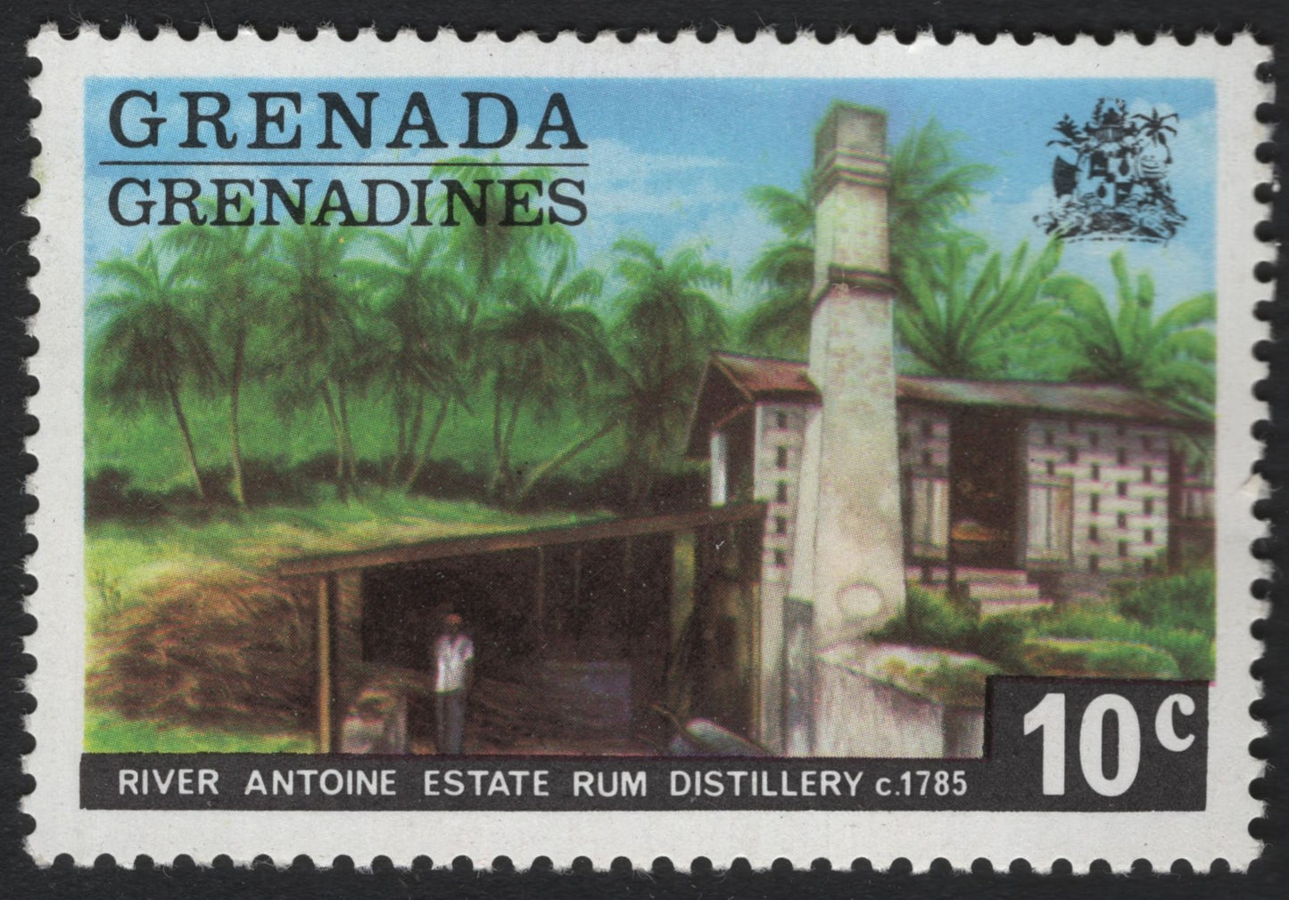 SCG6958 - Grenada Grenadines – River Antoine Estate Rum Distillery (c.1785)