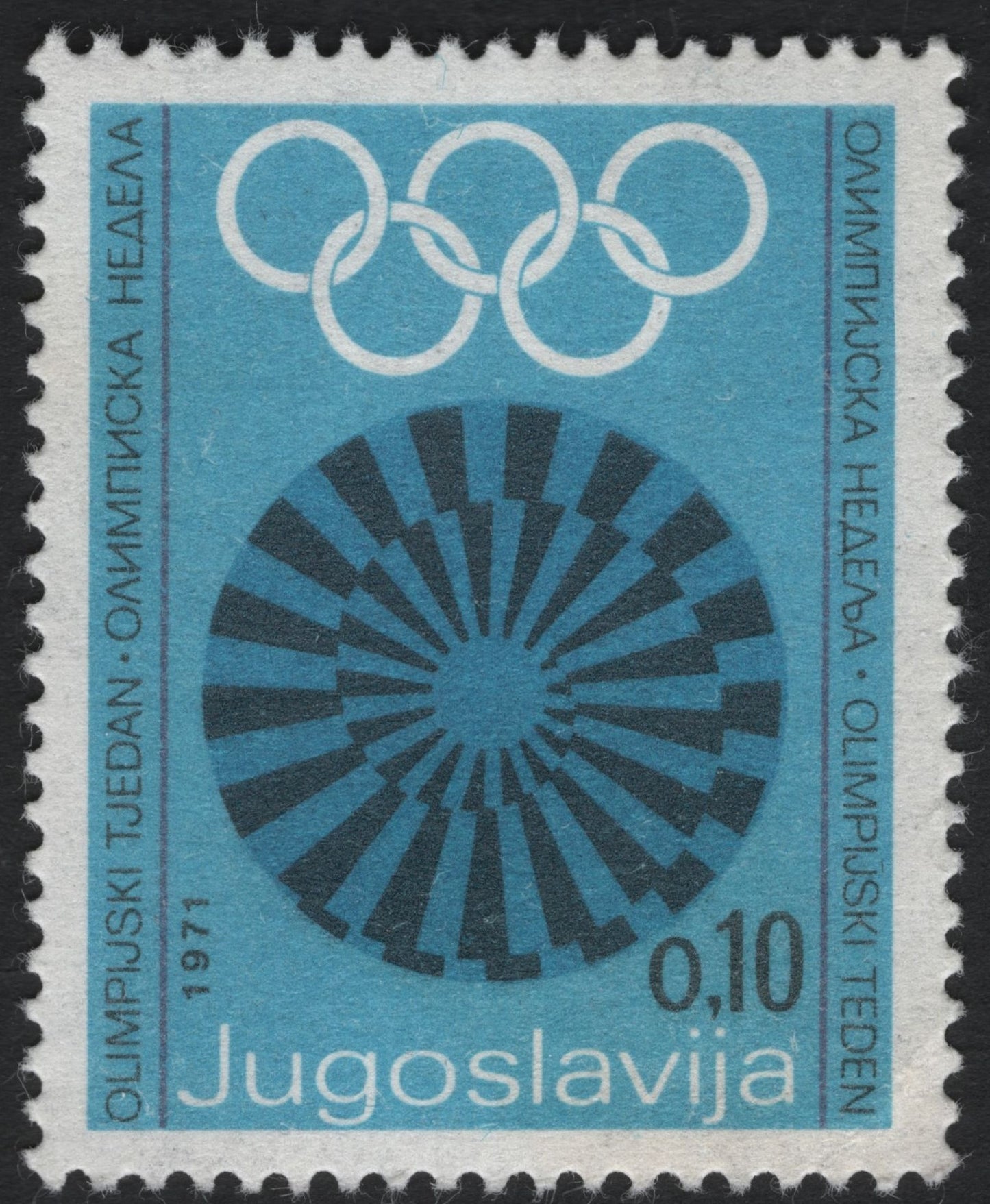 SCG7049 - Yugoslavia 1971 – Olympic Week
