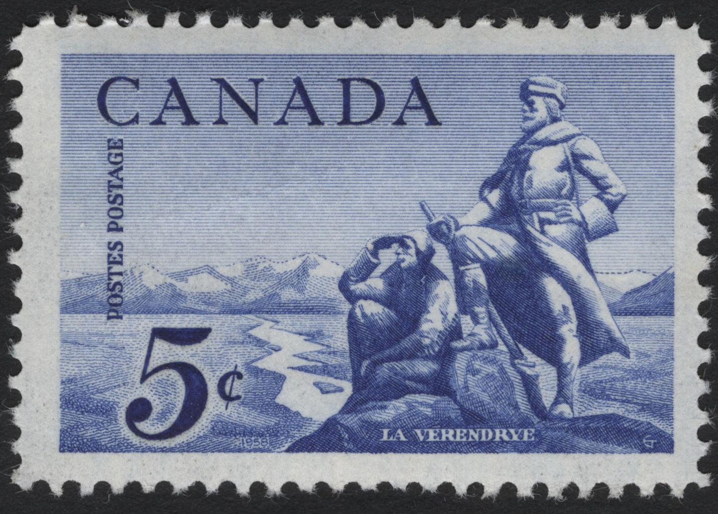 SCG7078 - Canada 1958 – La Vérendrye 5¢