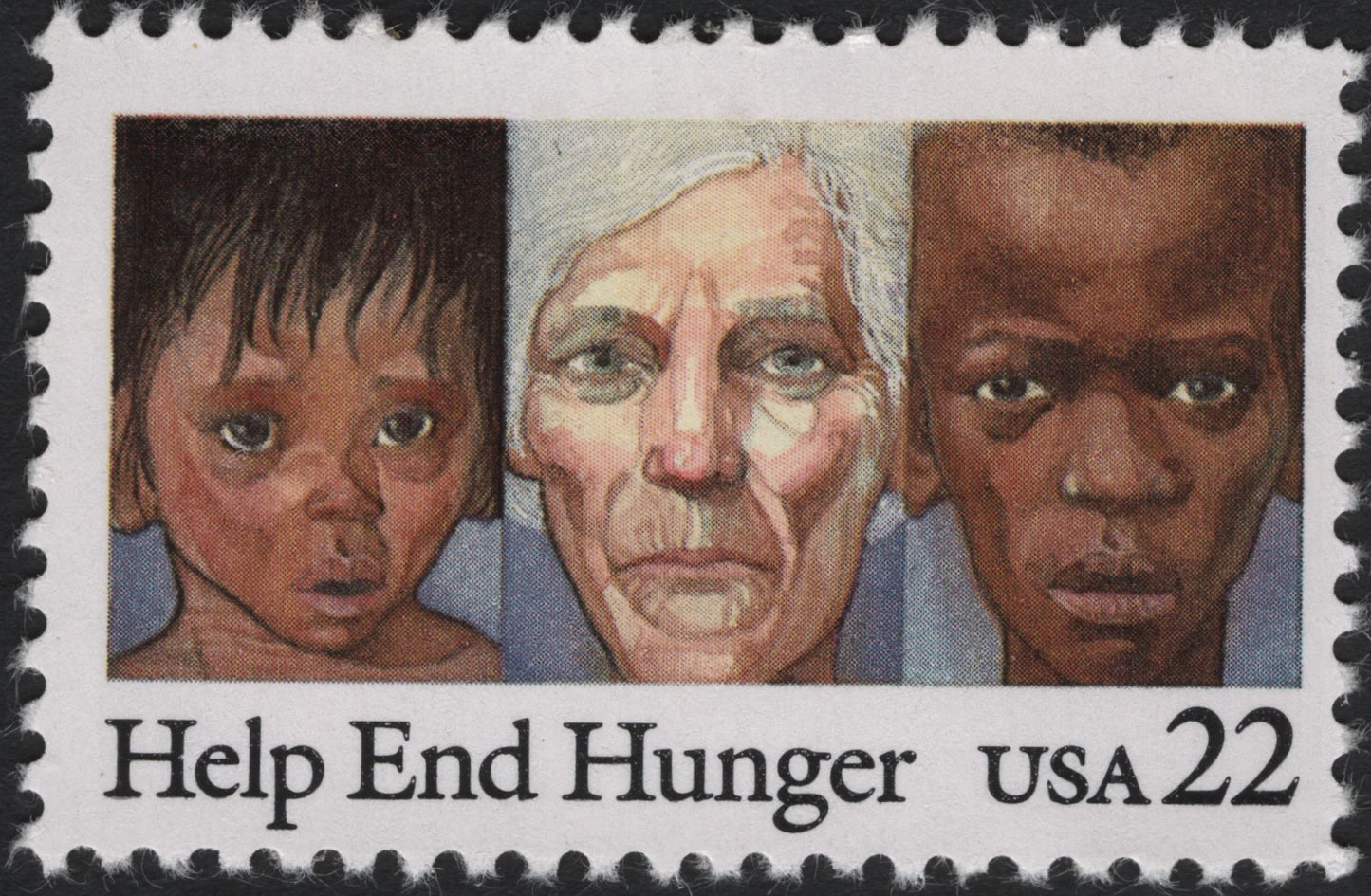SCG7109 - Help End Hunger – USA 1985 (22¢)
