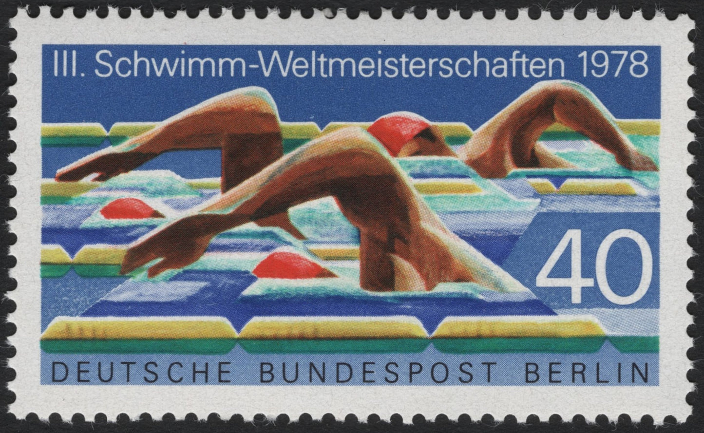 SCG7114 - Germany (Berlin) 1978 – 3rd World Swimming Championships