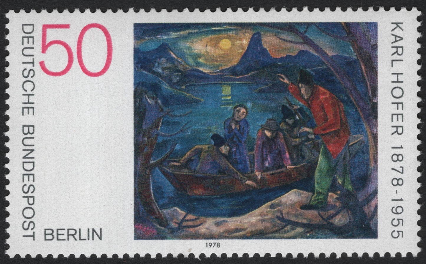 SCG7116 - Germany 1978 – Karl Hofer Commemorative Stamp