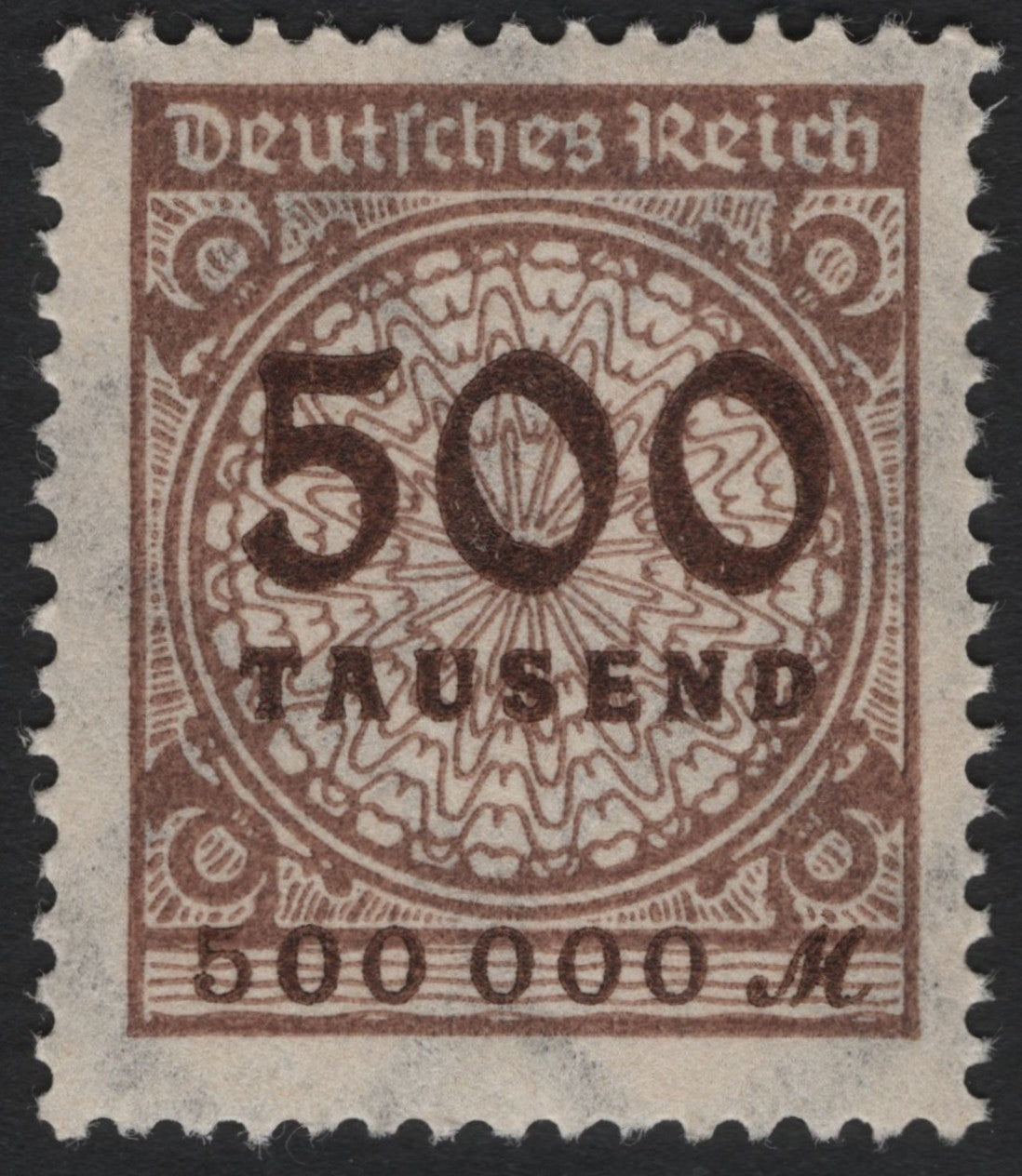 SCG7304 - Germany 1923 – 500,000 Mark Hyperinflation Issue