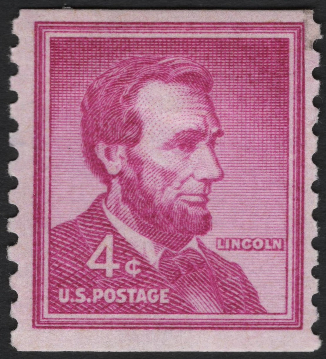 SCG7312 - United States 1954 – Abraham Lincoln 4¢ Definitive