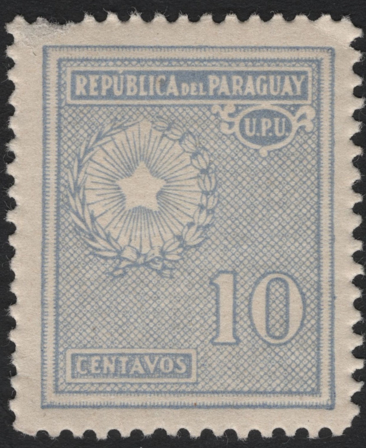 SCG7314 - Paraguay 10 Centavos U.P.U. Issue (circa 1890s–1900s)