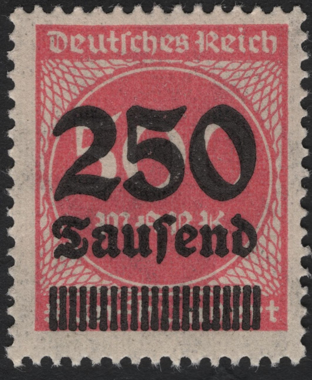 SCG7332 - Germany 1923 – 250 Tausend Overprint Inflation Issue
