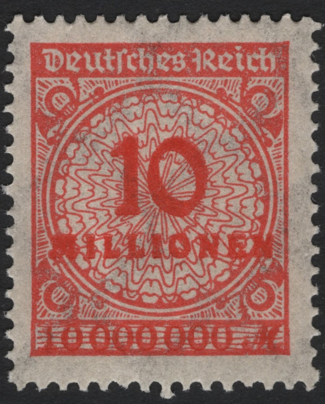 SCG7333 - Germany 1923 – 10 Billion Marks Inflation Stamp