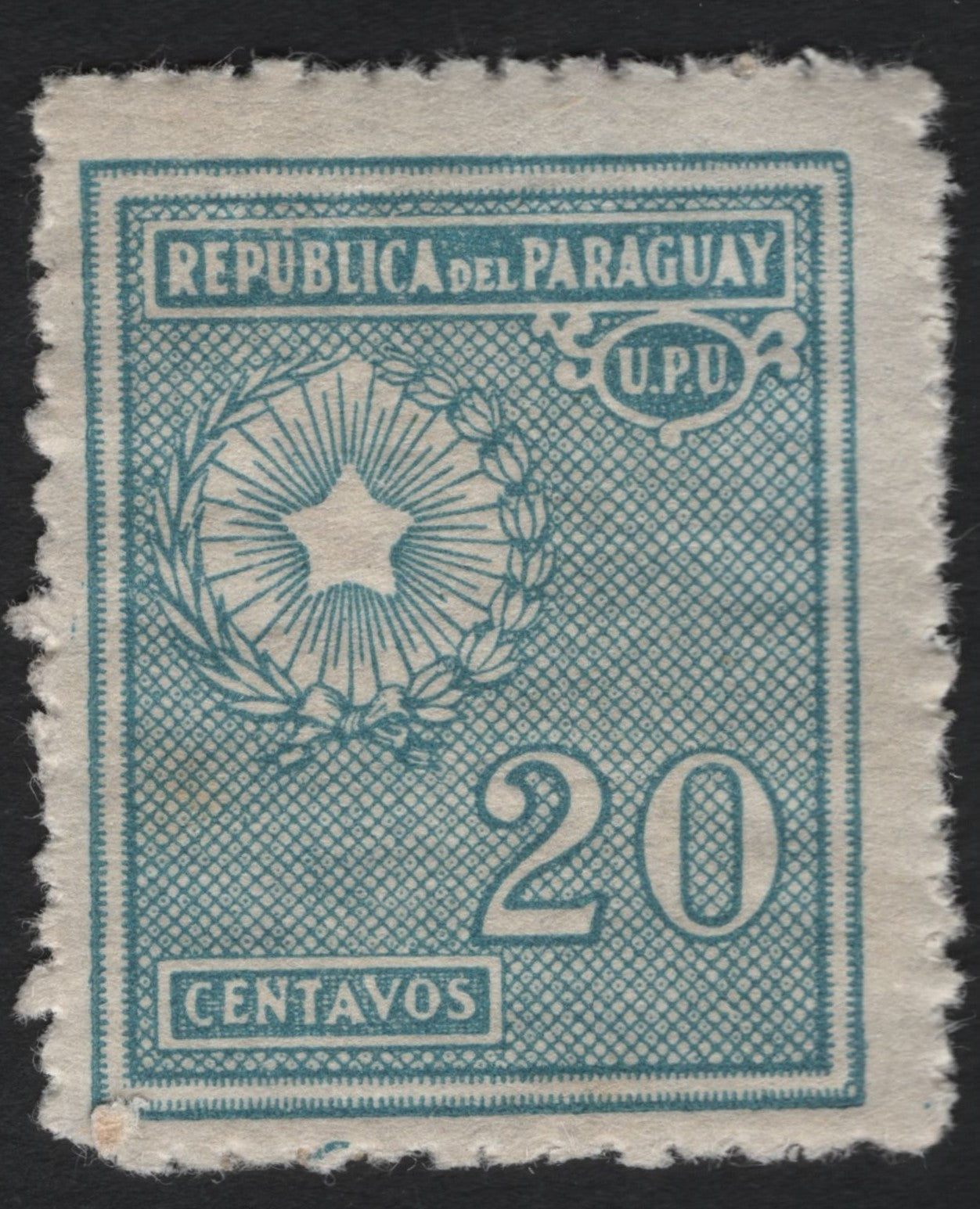 SCG7324 - Paraguay 20 Centavos UPU Issue