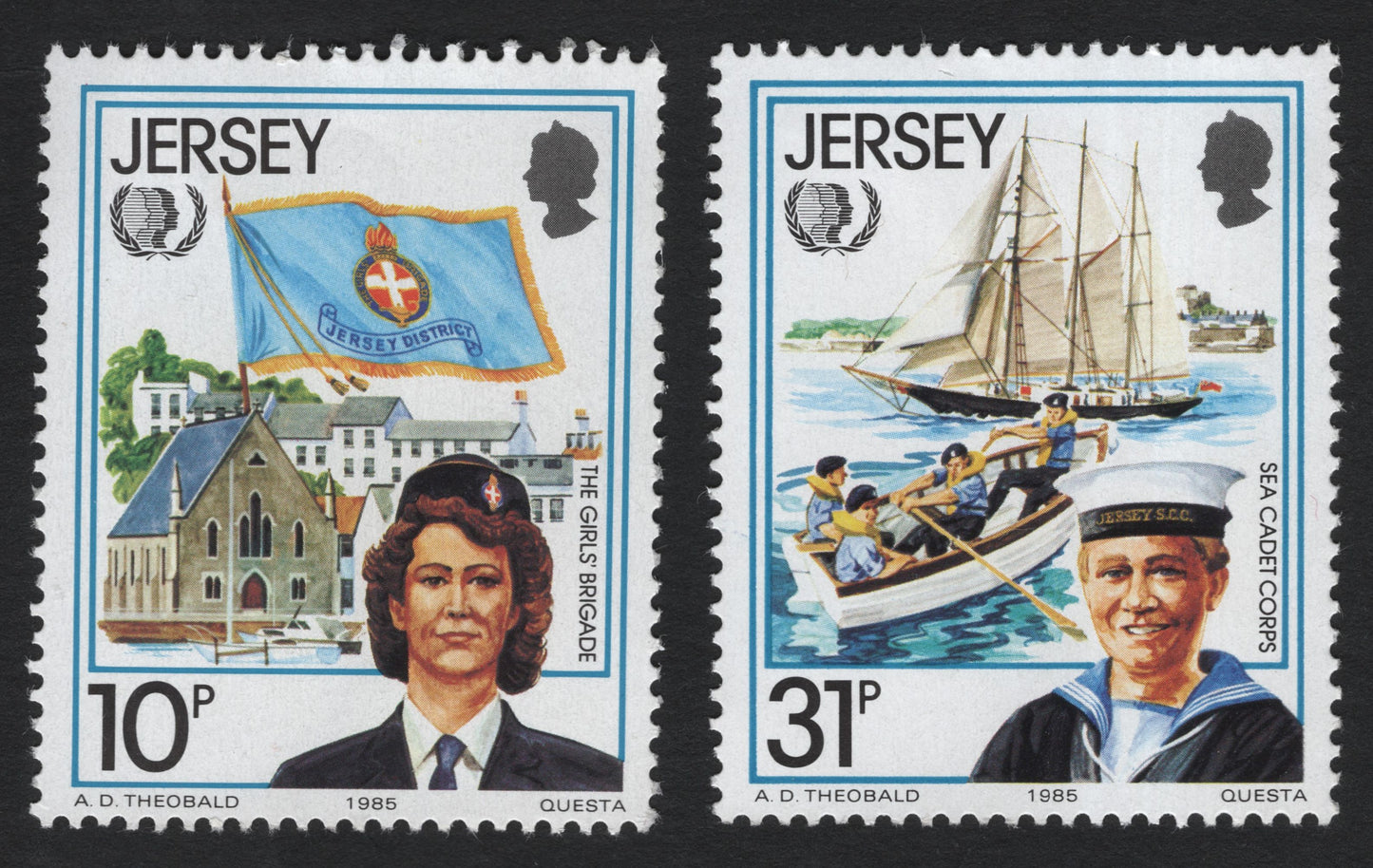 SCG7360 - Jersey 1985 – Youth Organizations Series (The Girls’ Brigade & Sea Cadet Corps)