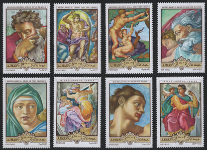 SCG7356 - Ajman 1969 – Michelangelo Masterpieces Series