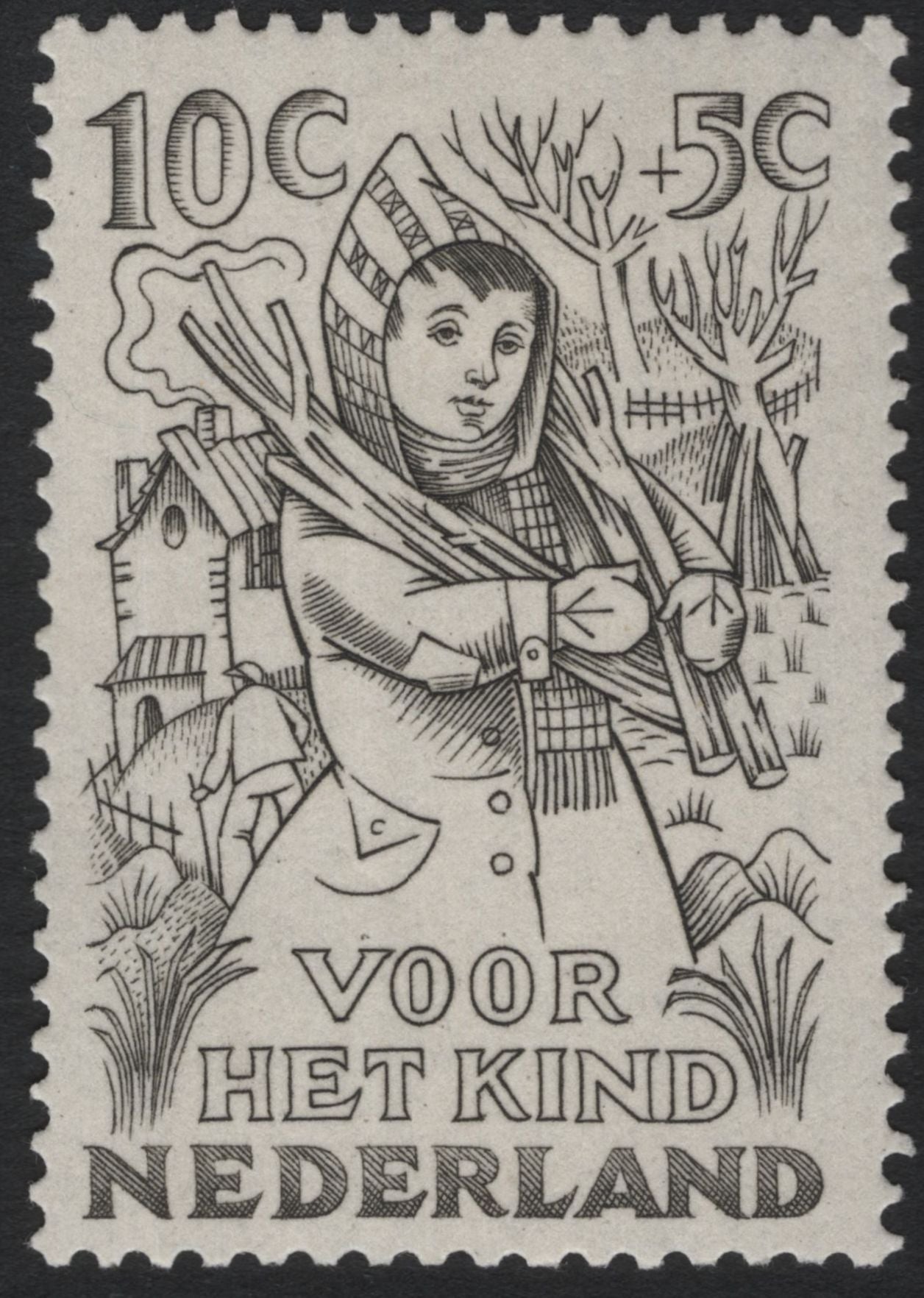 SCG7446 - Netherlands “Voor Het Kind” Semi-Postal Set – 1951