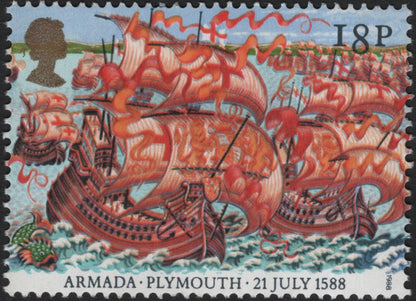 SCG7447 - Great Britain – Spanish Armada 400th Anniversary (1988)