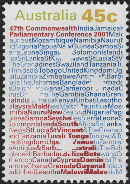 SCG7445 - Australia – 2001 Commonwealth Conferences (Set of 2)