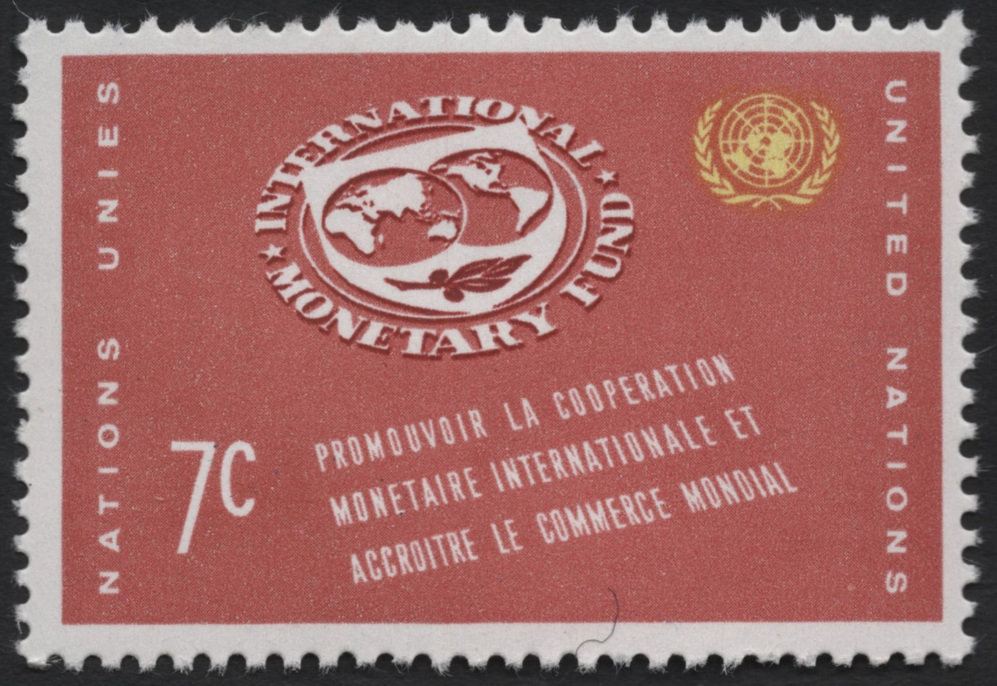 SCG7923 - United Nations 1955 – International Monetary Fund Issue