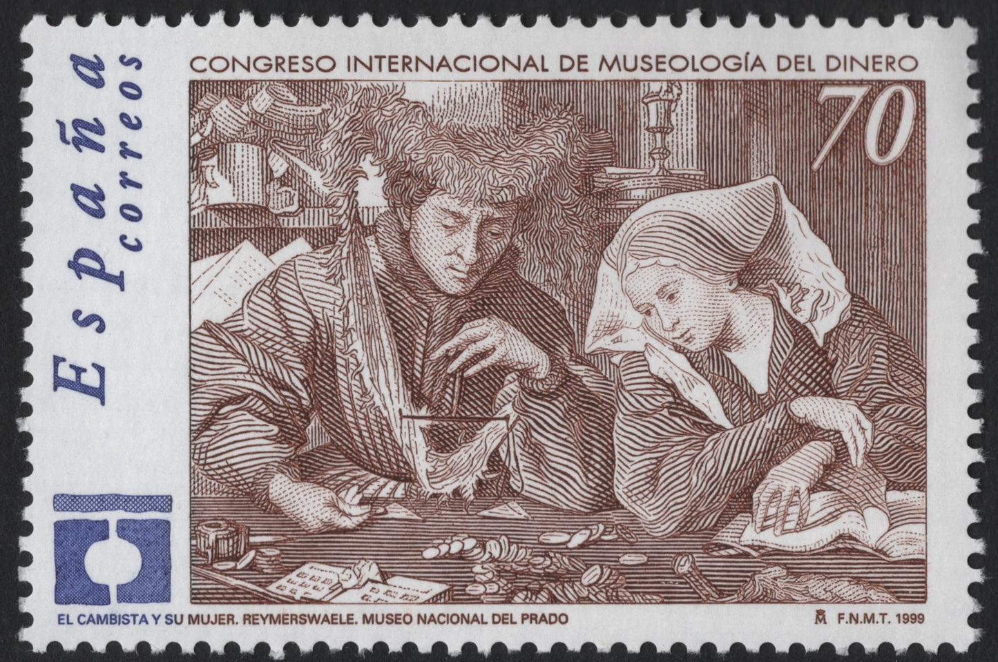 SCG7944 - Spain 1999 – “El Cambista y su Mujer” (The Money Changer and His Wife)