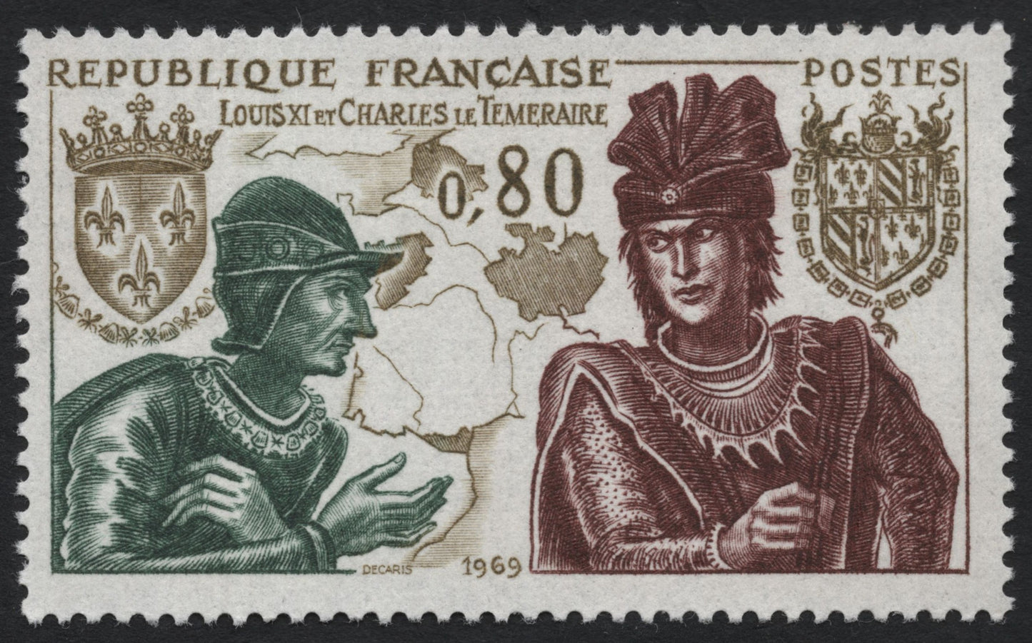 SCG7946 - France 1969 – Louis XI and Charles the Bold